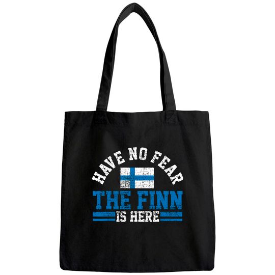 Finland Flag Have Tee Finnish Vintage Tote Bag