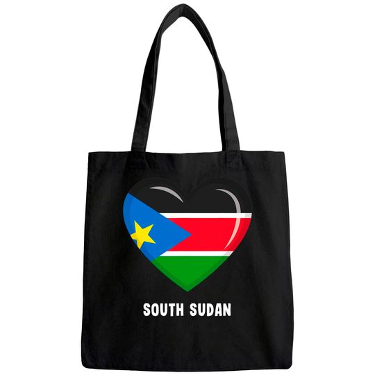 South Sudan Flag Tote Bag | Sudanese Tote Bag