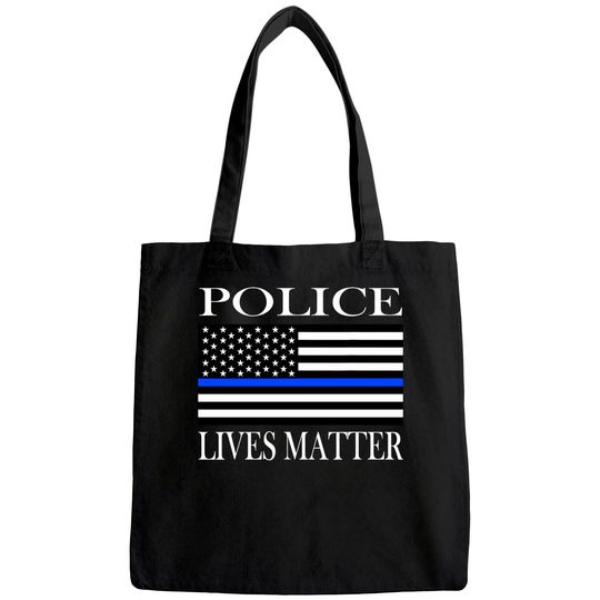 Police Lives Matter Tote Bag