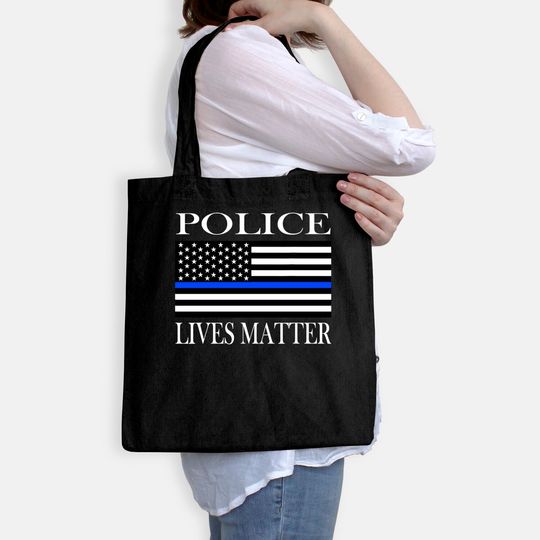 Police Lives Matter Tote Bag