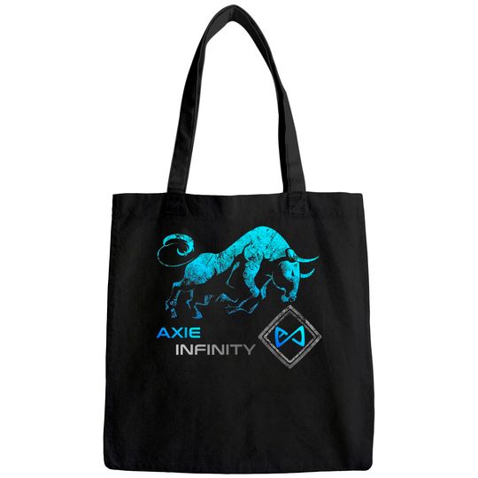Axie Infinity Crypto BULLRUN AXS Shard Token for Video Games Tote Bag