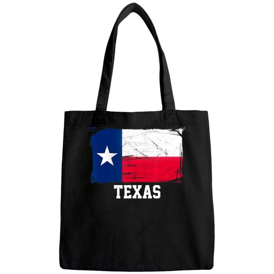Texas United States Vintage Distressed Flag Tote Bag