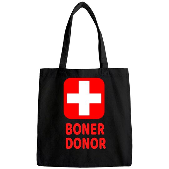 Boner Donor Funny Halloween Tote Bag