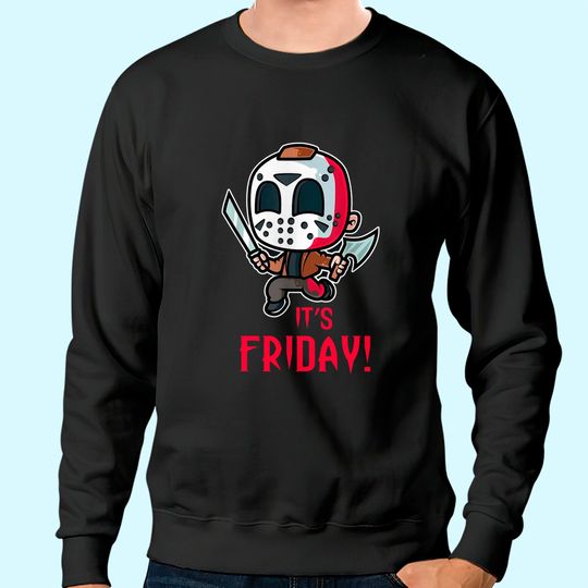 Horror Movie Characters Spooky Friday Halloween Sweatshirt