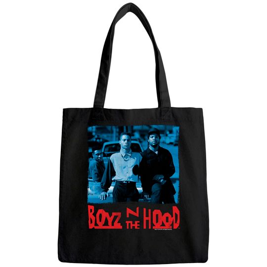 Boyz n the Hood Red and Blue Tote Bag