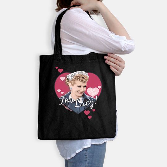 I Love Lucy 50's TV Series I'm Lucy Adult Tote Bag