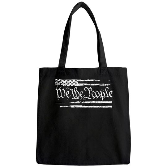 We The People United States Constitution Pro-America Tote Bag
