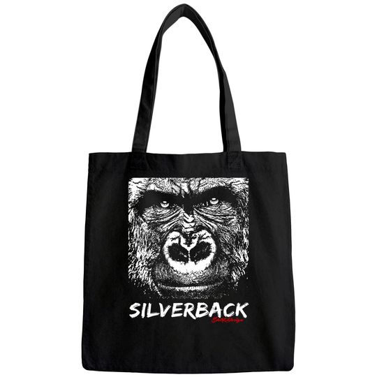 Silverback Gorilla Tote Bag