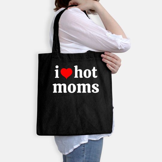 I love hot moms virginity tee Tote Bag