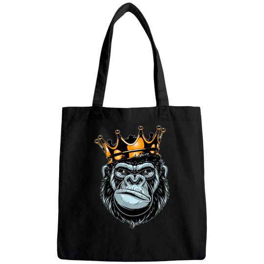 Gorilla King Alpha Tote Bag