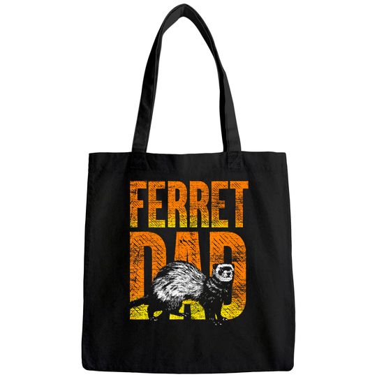 Ferret Dad Pet Tote Bag