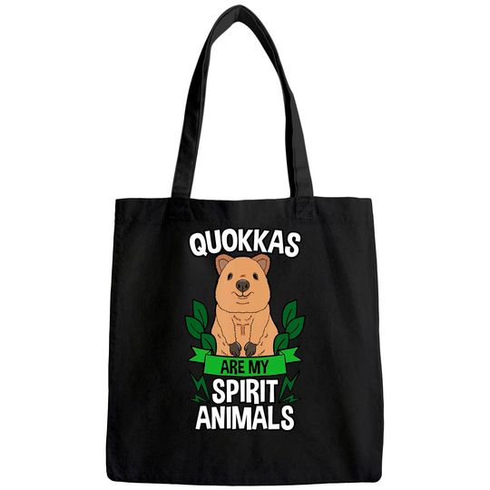 Quokka Spirit Animal Australian Kangaroo Tote Bag