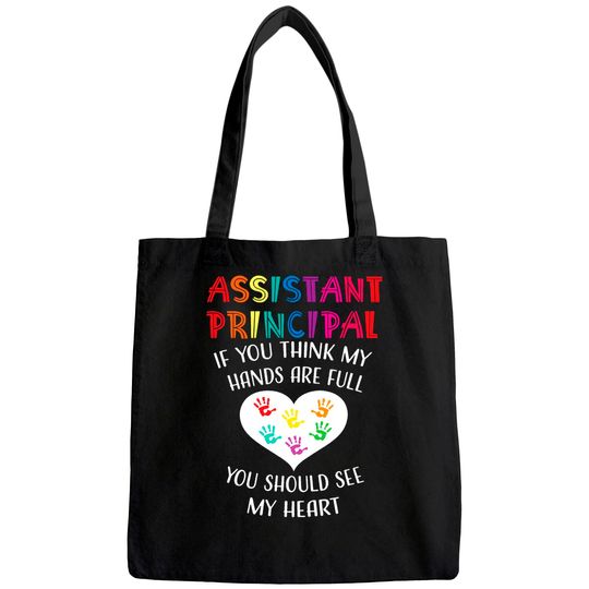 Assistant Principal Cute Teacher Appreciation Tote Bag