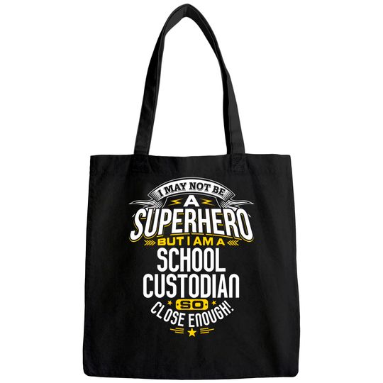 School Custodian Tote Bag