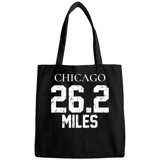 Chicago 26.2 Running Tote Bag