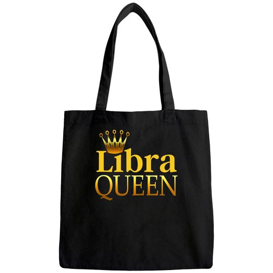 Womens Libra Queen Tote Bag