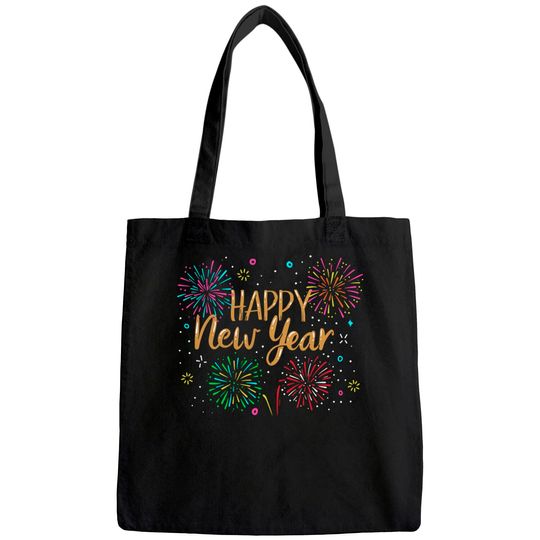 New Years Eve Party Supplies NYE 2021 Happy New Year Tote Bag