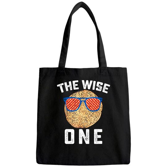 The Wise One Jewish Pesach Matzo Jew Holiday Tote Bag