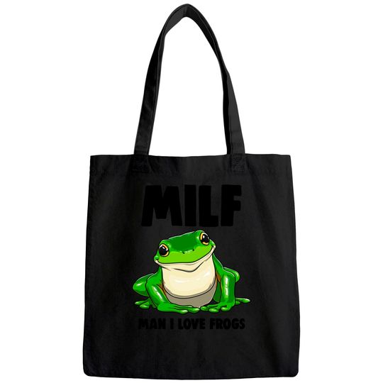 I Love Frogs Tee Frog Love Tote Bag