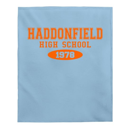 Visit Haddonfield High School Baby Blanket