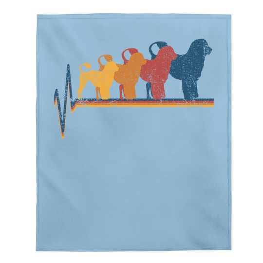 Portuguese Water Dog Baby Blanket