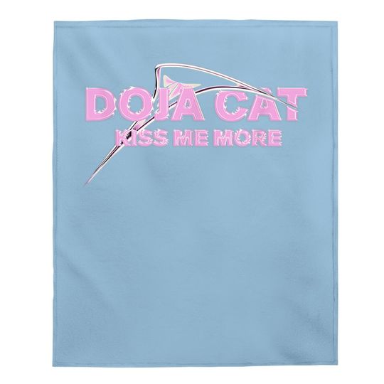 Doja Cat Kiss Me More Baby Blanket