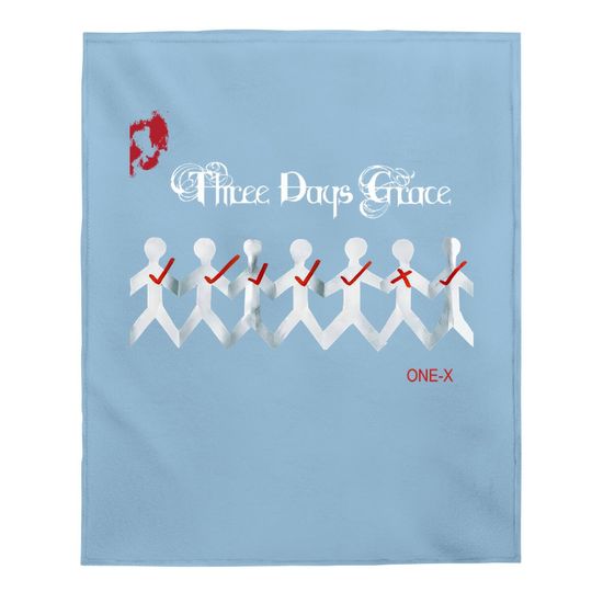 Three Days Grace One Baby Blanket