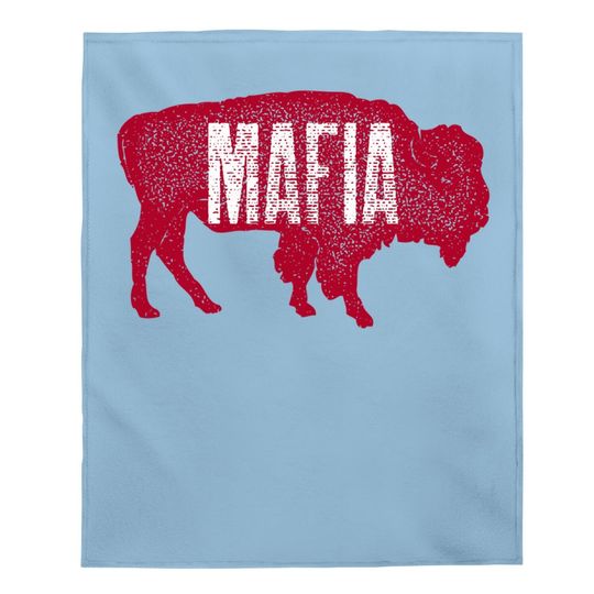 Buffalo Mafia Baby Blanket