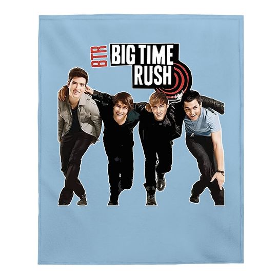 Big Time Rush Music Band Baby Blanket