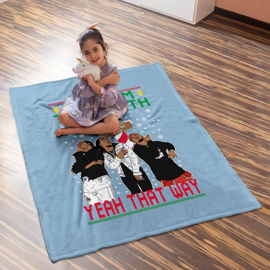 Migos We From The North Ugly Christmas Baby Blanket