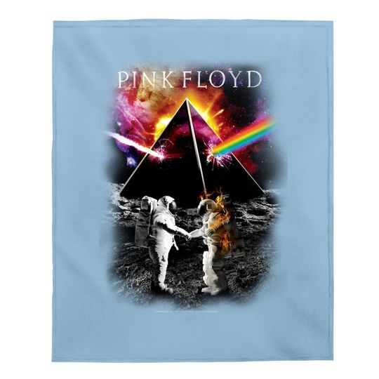 Pink Floyd Dark Side Of The Moon Astronaut Baby Blanket Baby Blanket