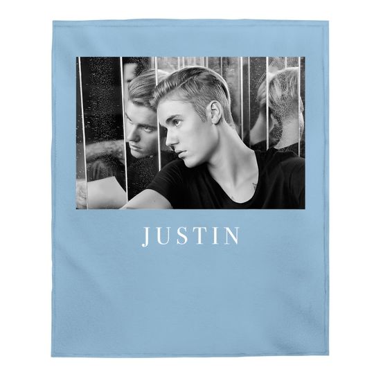 Justin Bieber Reflection Photo Baby Blanket