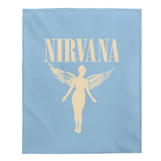 Nirvana In Utero Tour Baby Blanket