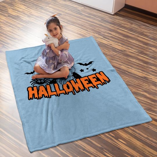 Disney Halloween Baby Blanket