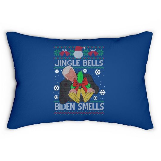 Santa Joe Biden Jingle Bells Pillows