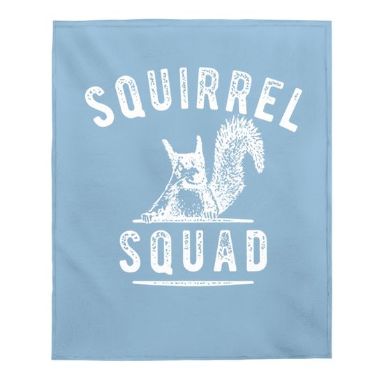 Squirrel Squad Cute Baby Blanket