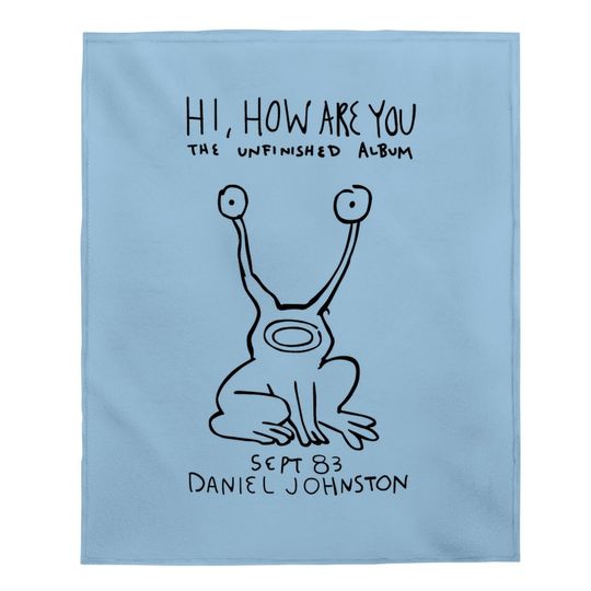 Daniel Johnston Unfinished Album Sept 83 Vintage Baby Blanket