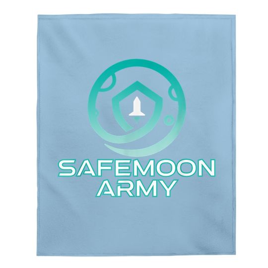 Safemoon Army Baby Blanket