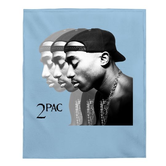 Tupac Grunge Baby Blanket