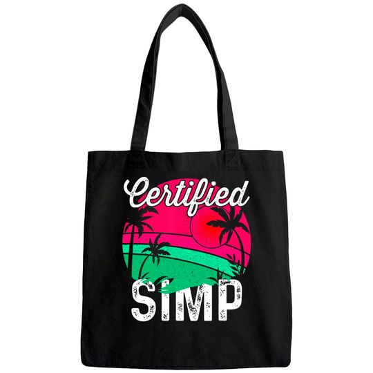 Certified Simp University Meme Simp Nation Tote Bag