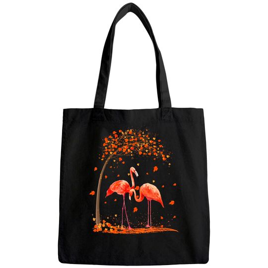 It's Fall Y'all Flamingo Thanksgiving Halloween Tote Bag