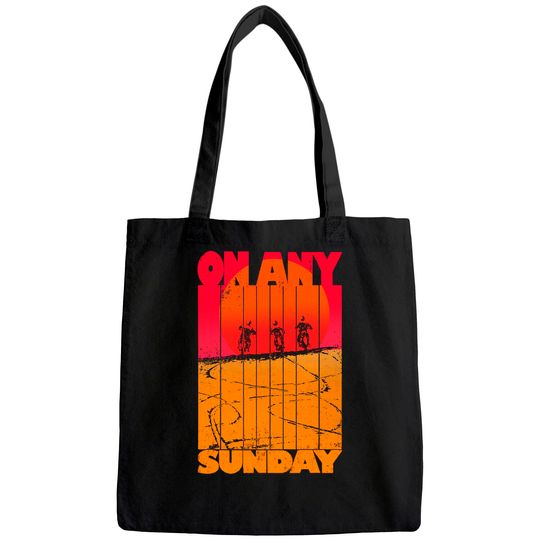Vintage On Any Sunday Tote Bag