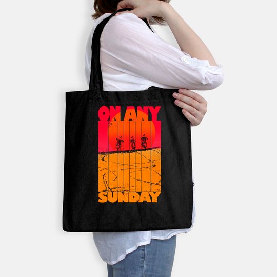 Vintage On Any Sunday Tote Bag