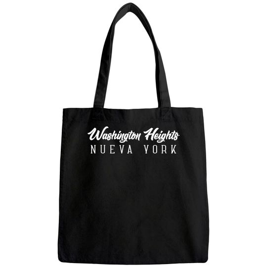 Washington Heights Nueva York New York Retro Style Tote Bag