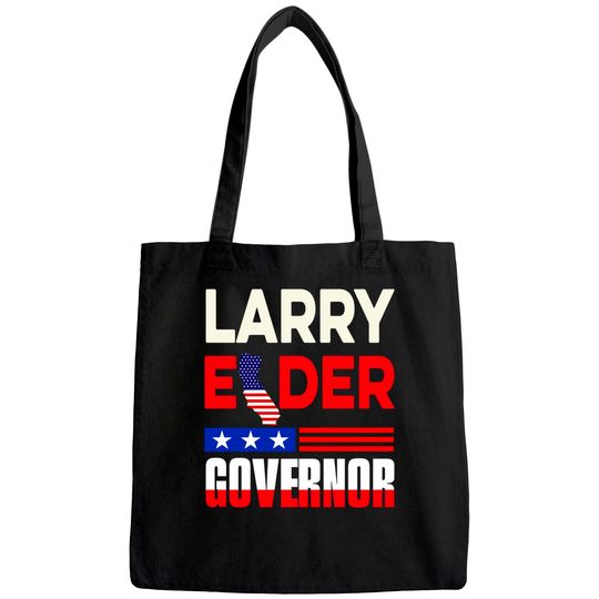 Flesdo Larry Elder for Governor Tote Bag
