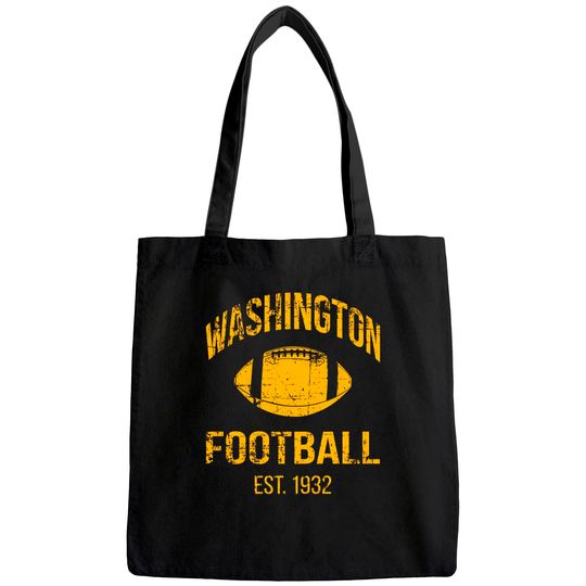 Vintage Washington Football Tote Bag