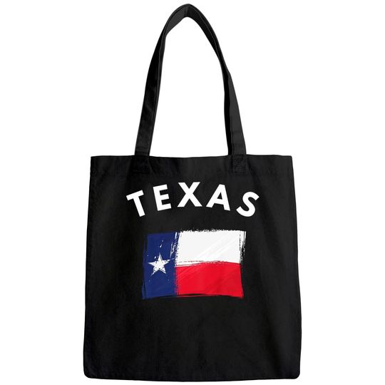 Texas Fans State of Texas Flag Tote Bag