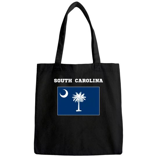 South Carolina Tee Flag Tote Bag