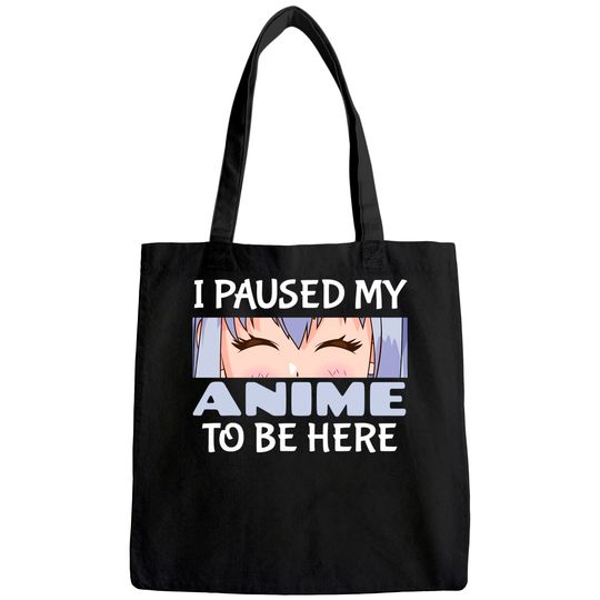 Anime Gift - Japanese Gift I Love Anime for Sao Anime Lover Tote Bag