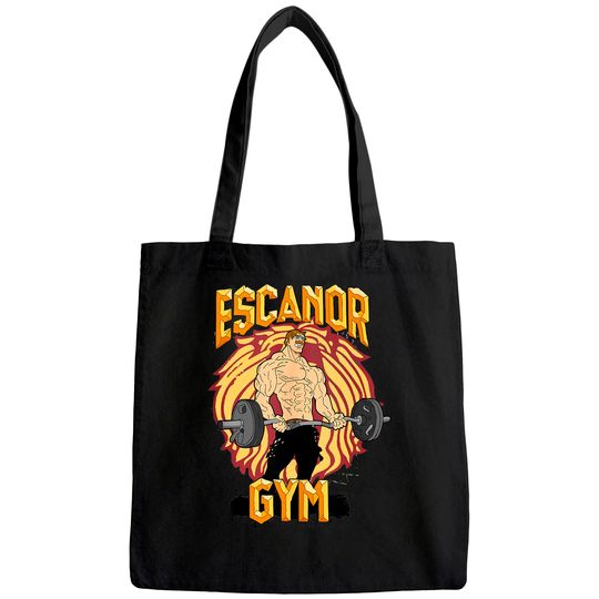 Bodybuilding Escanor Gym Pride Tote Bag